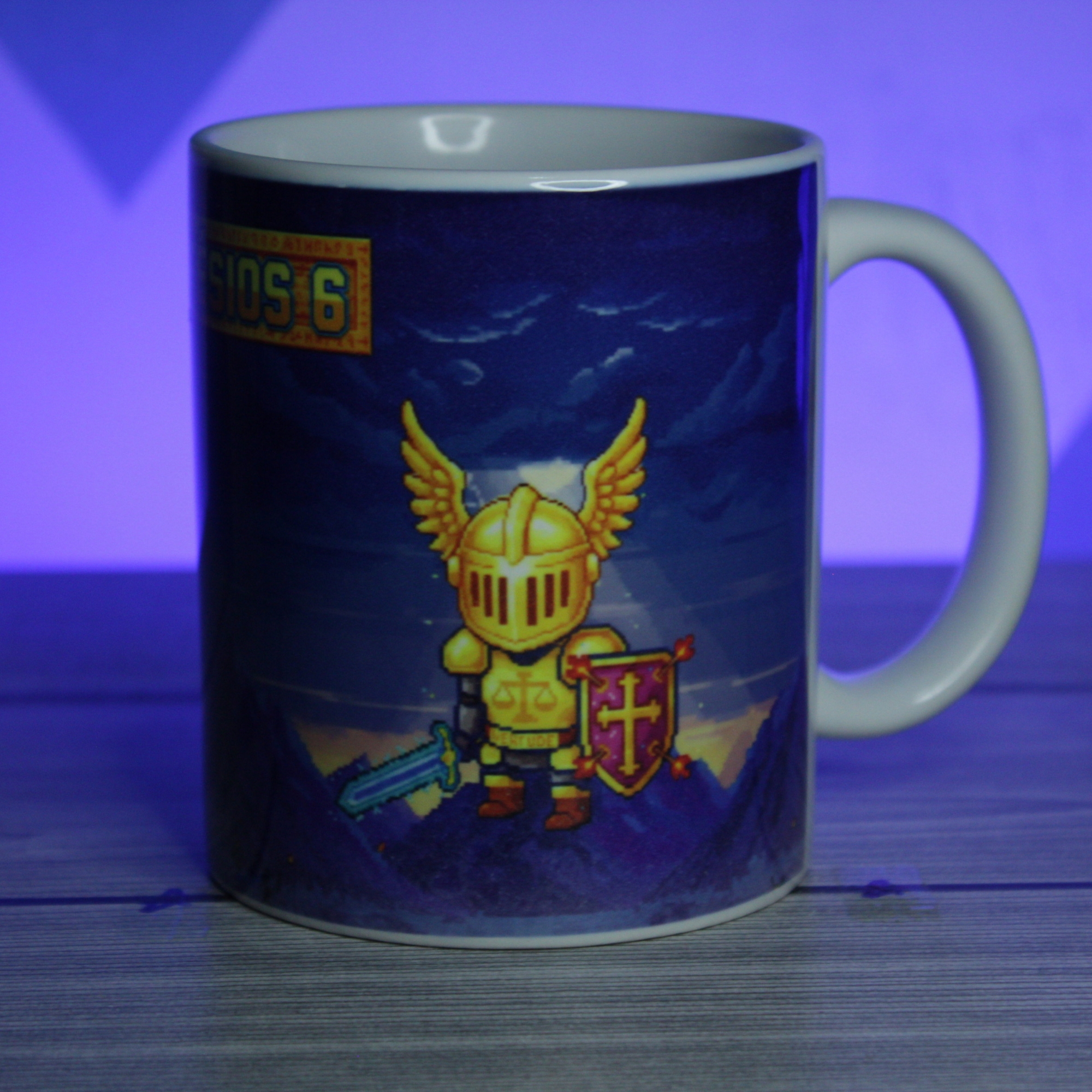 Caneca Armadura de Deus – Efésios 6 | Fé e Proteção | 325 ml