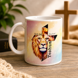 Caneca Leão de Judá – Ele Venceu 🦁