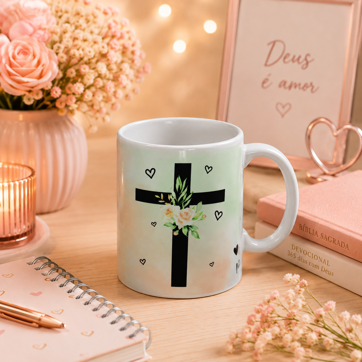 Caneca Porque Deus Me Amou