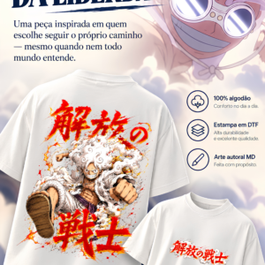 Camiseta Guerreiro da Liberdade ⚔️